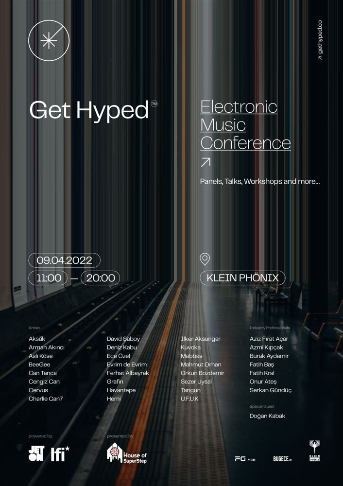 The 2022 Get Hyped poster, Klein Phönix, 09.04.2022